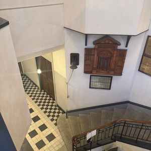 螺旋階段からの景色