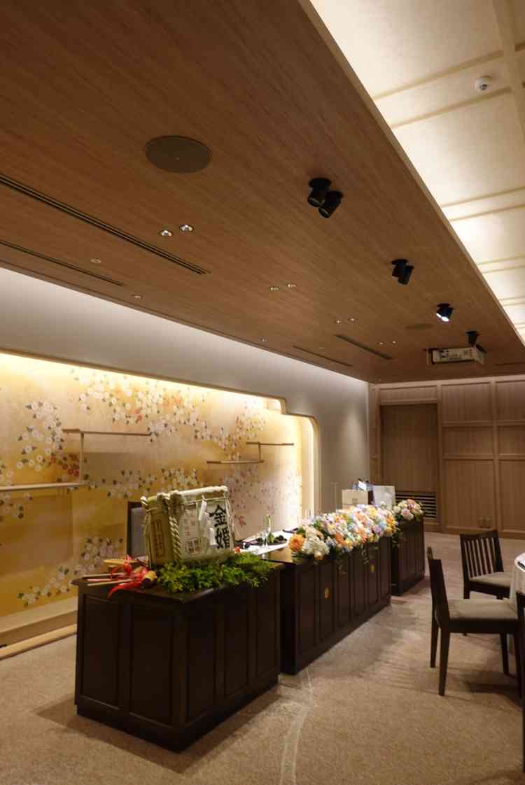 和装をしっかりと行える披露宴会場