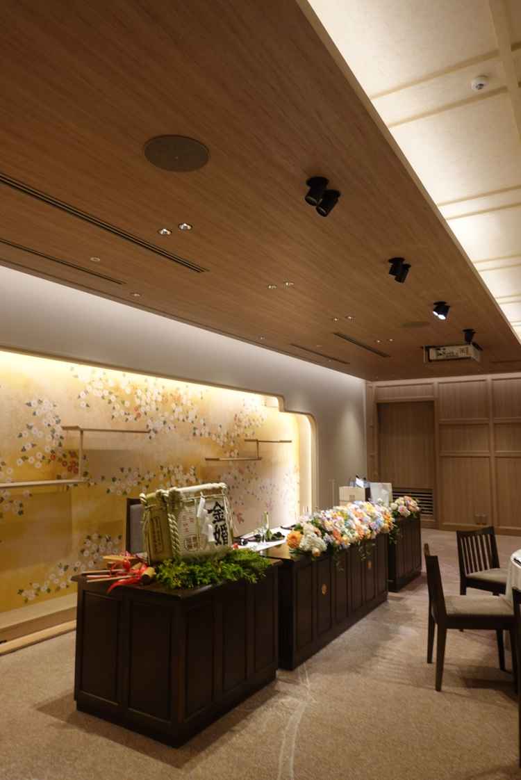 和装をしっかりと行える披露宴会場