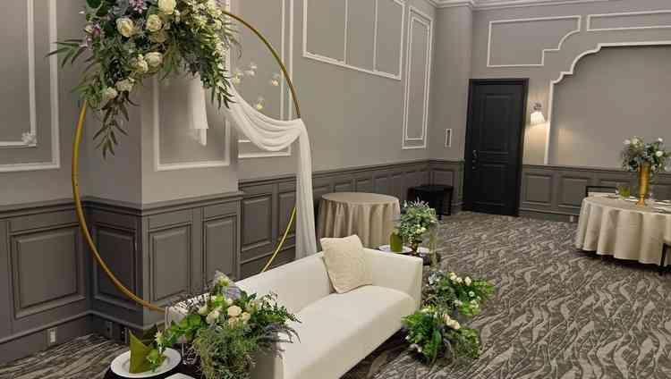 披露宴、メインテーブル