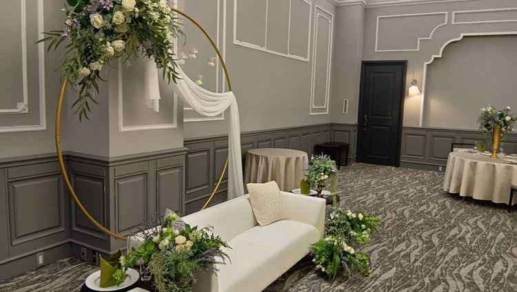 披露宴、メインテーブル