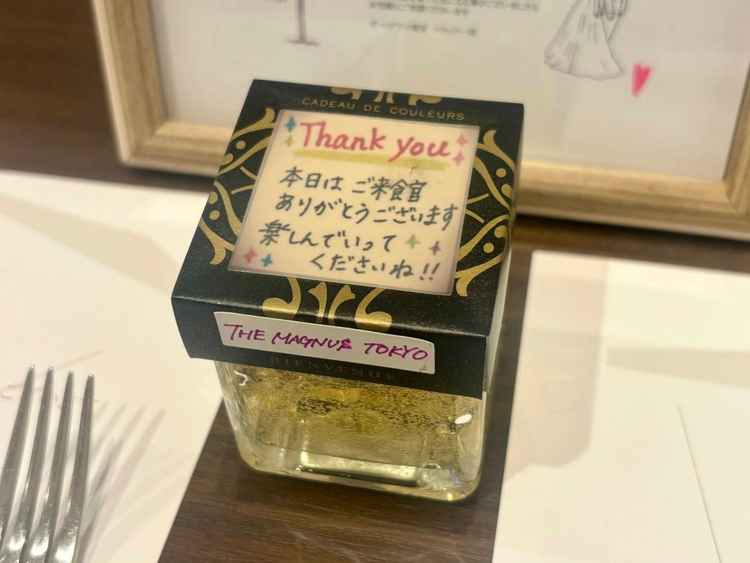 当日にもできる、キャンドルによる文字が浮かび上がるサービスに感動しました！