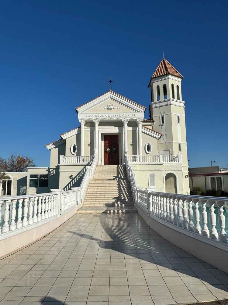 チャペルと大階段