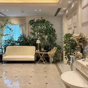 披露宴会場の手前のスペース