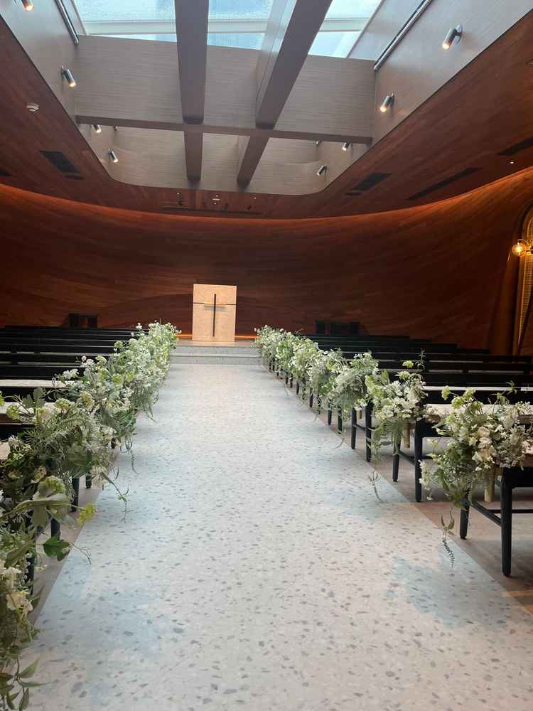 チャペルの様子(雨の日)