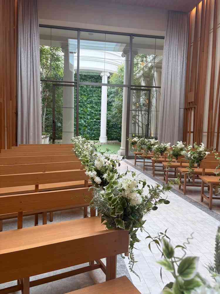 挙式会場です。