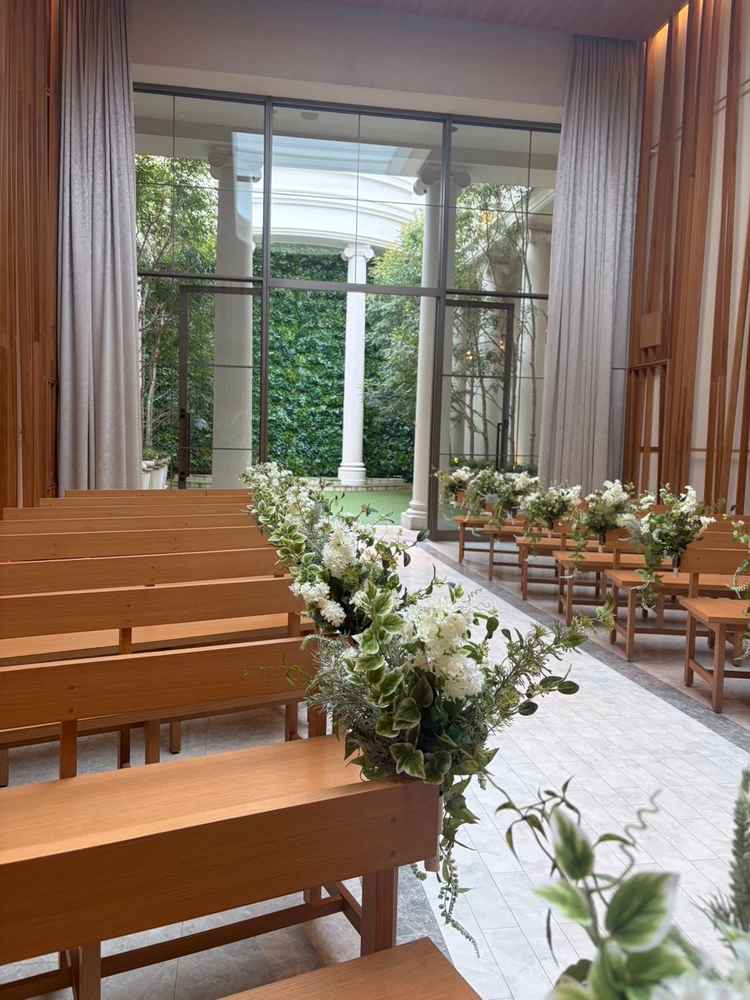 挙式会場です。