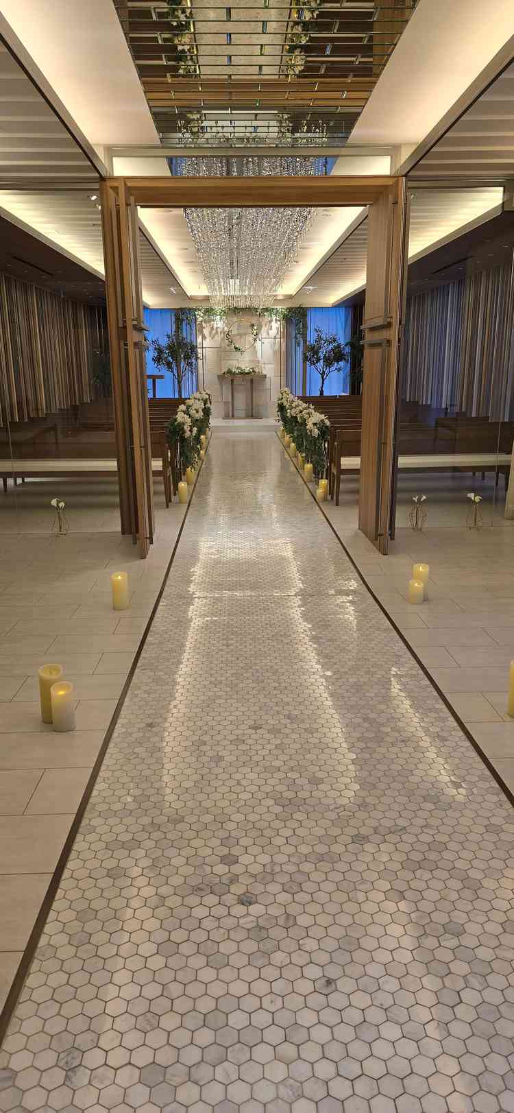 チャペルの雰囲気。