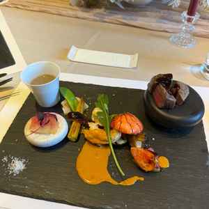 試食で頂いたワンプレート。関西のお野菜にこだわっているそうです。