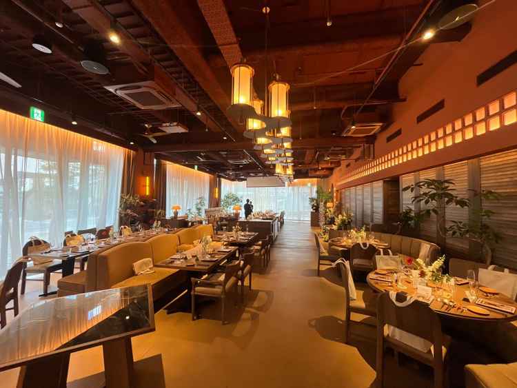 披露宴会場の写真です。