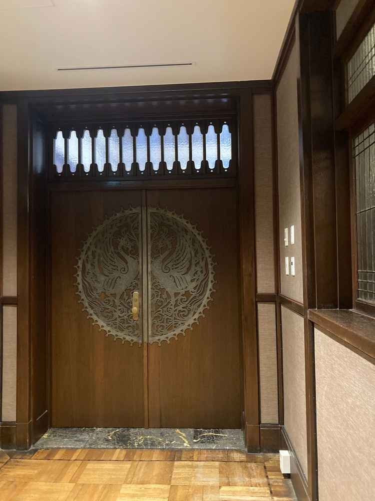 披露宴前の待機スペース。