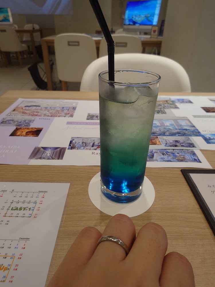 ウェルカムドリンクの写真