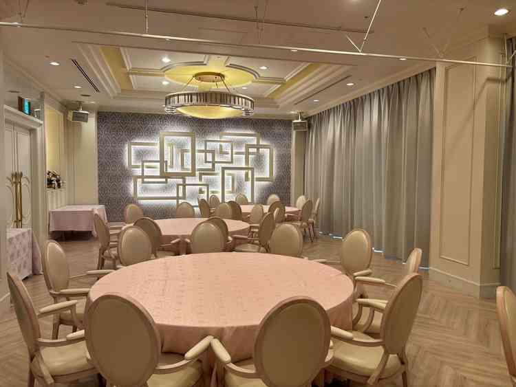 少人数向けの披露宴会場