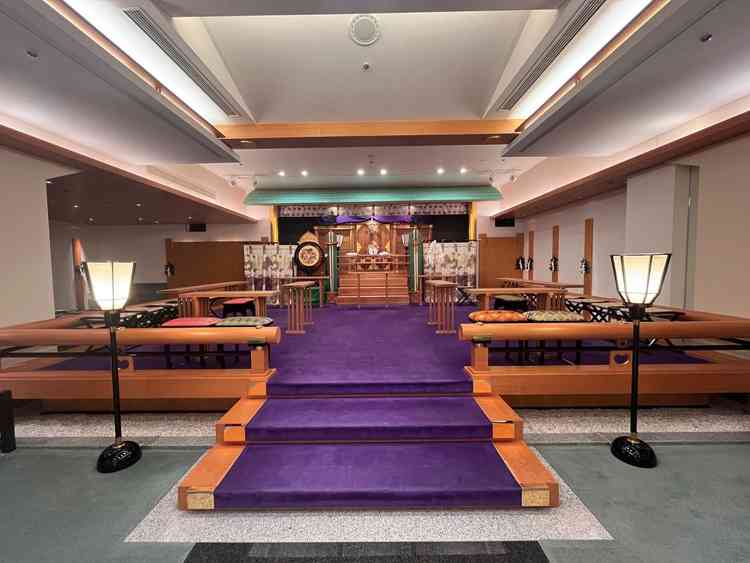 和婚をするならこちらの神殿です。