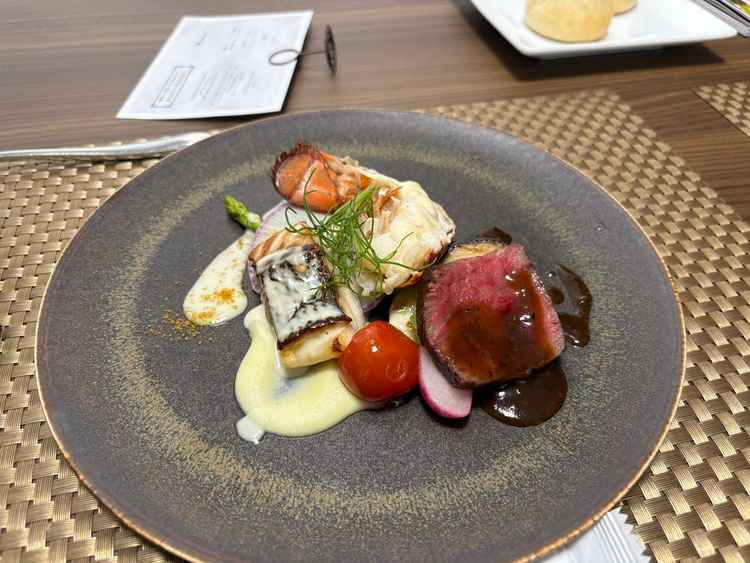 実際に食べさせていただいた試食メニューです。