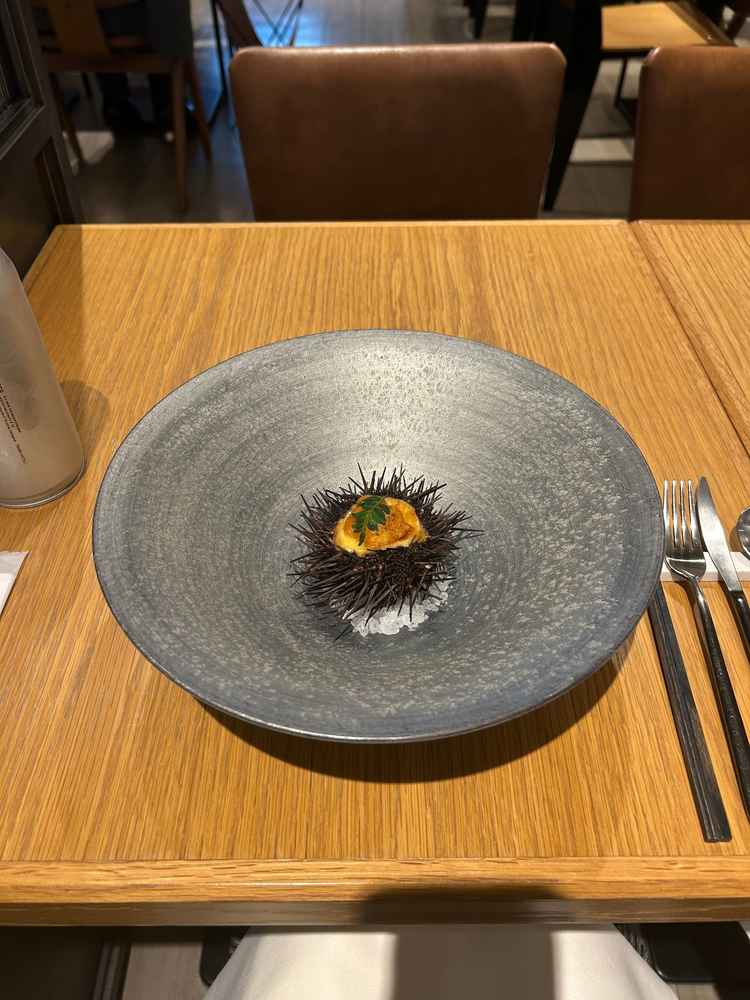 ウニのグラタン。