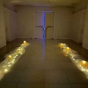 7階のフロアには父と歩くバージンロードの前に、母と歩くマザーズロードがありました。素敵。