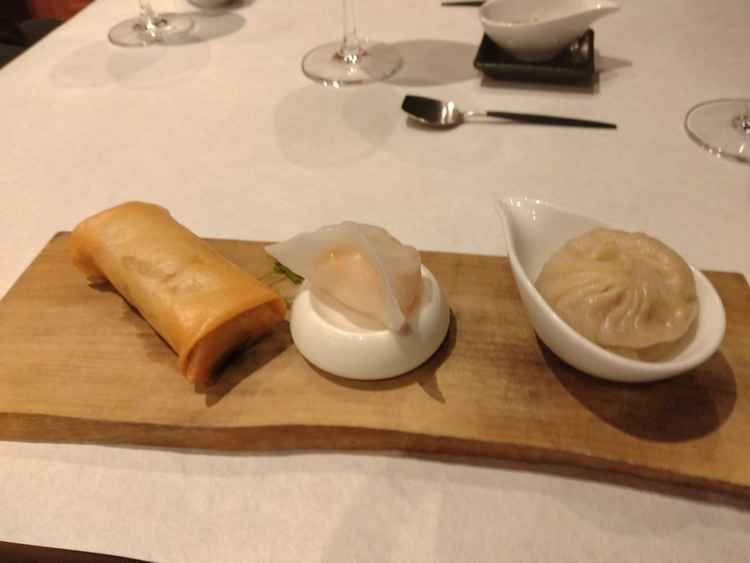 今回試食として頂いた点心の写真です。とても美味しかったです。