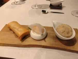 今回試食として頂いた点心の写真です。とても美味しかったです。