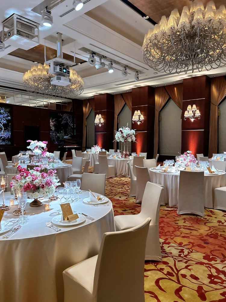 披露宴会場全体の雰囲気