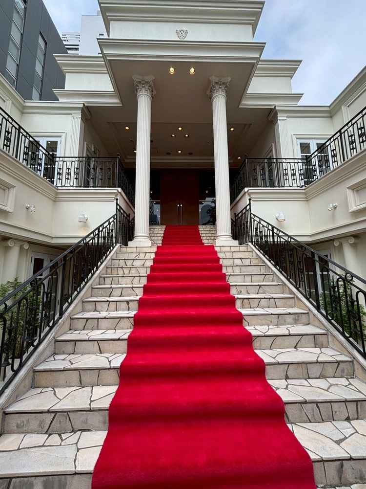 大階段です、外からは見えないようになってます