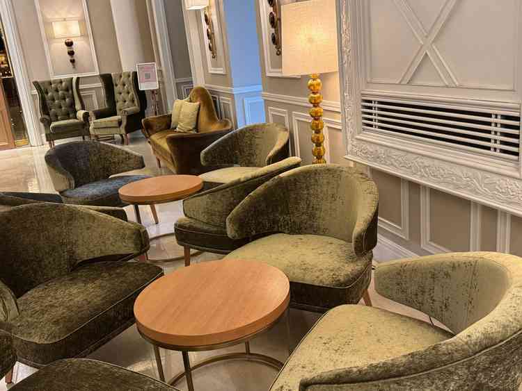 くつろげるスペース