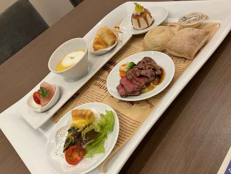 当日のお料理。お肉バージョン。