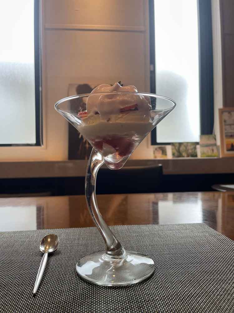 デザートのアイス