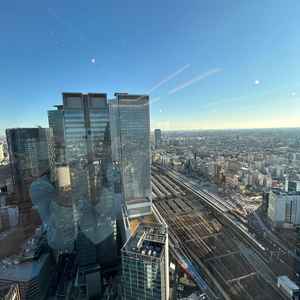 40階披露宴会場からの景色