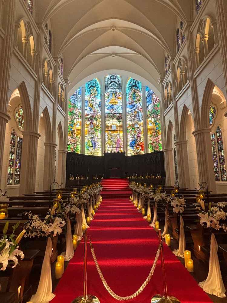 大聖堂！とっても迫力があって圧倒されました