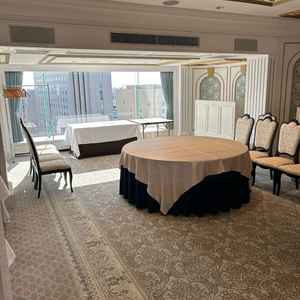 最上階にある披露宴会場