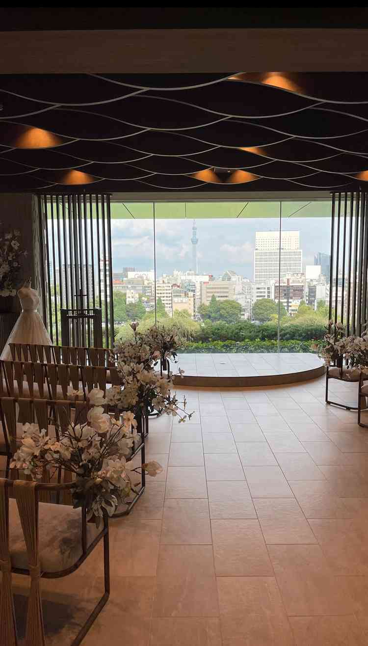 挙式会場の様子