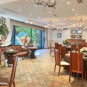 地下の披露宴会場