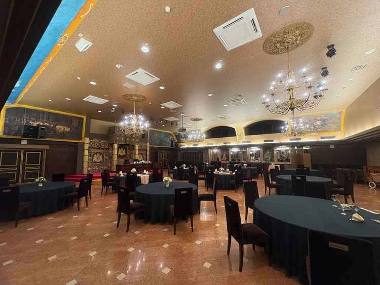 披露宴会場の大きい方のお部屋