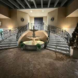 屋内の噴水も素敵でした。