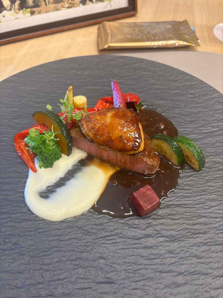 試食会の写真です。見栄えもよくてめちゃくちゃ美味しかったです。