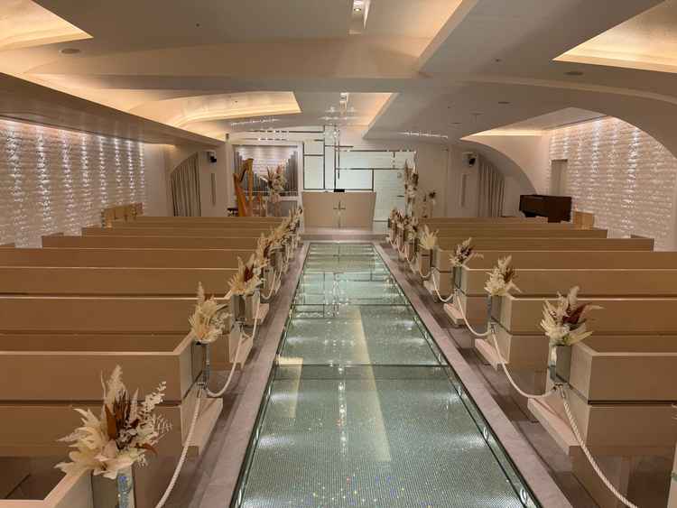 華やかなチャペル