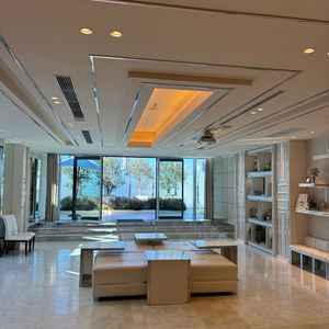 披露宴場前の休憩スペースです