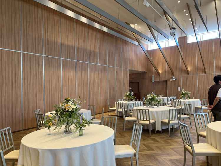 マッピングもあり、華やかな演出になる印象でした。