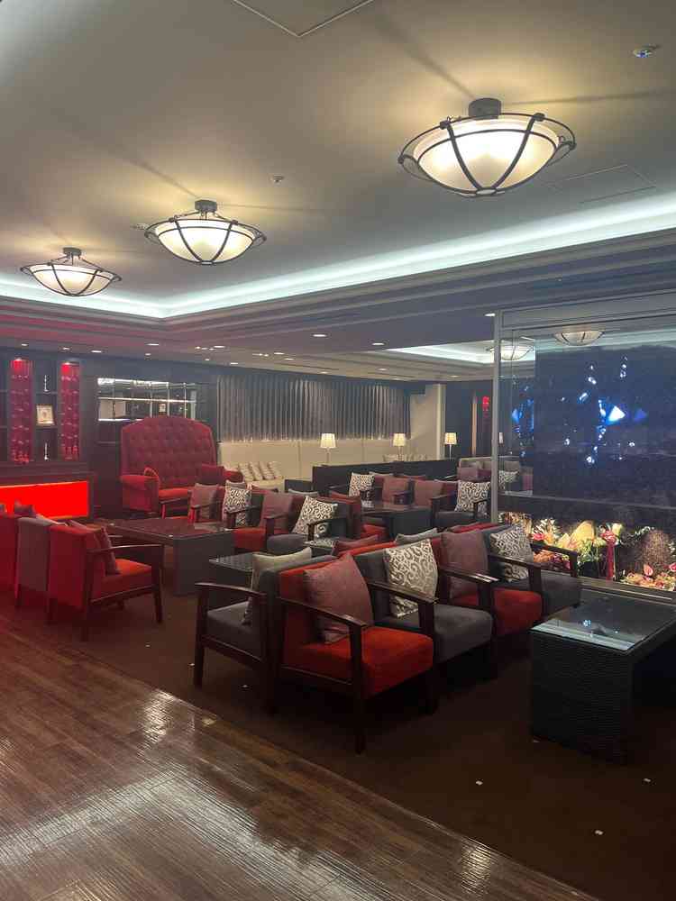 挙式後〜披露宴前の待合室