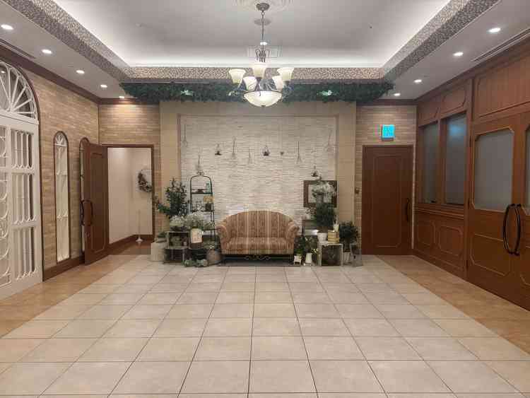 披露宴会場入り口