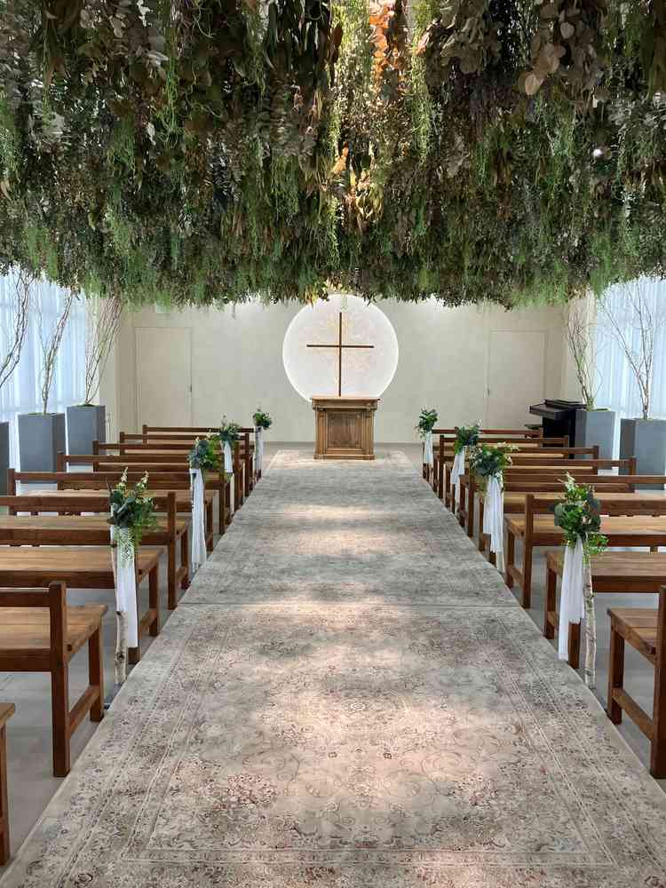 挙式会場です。