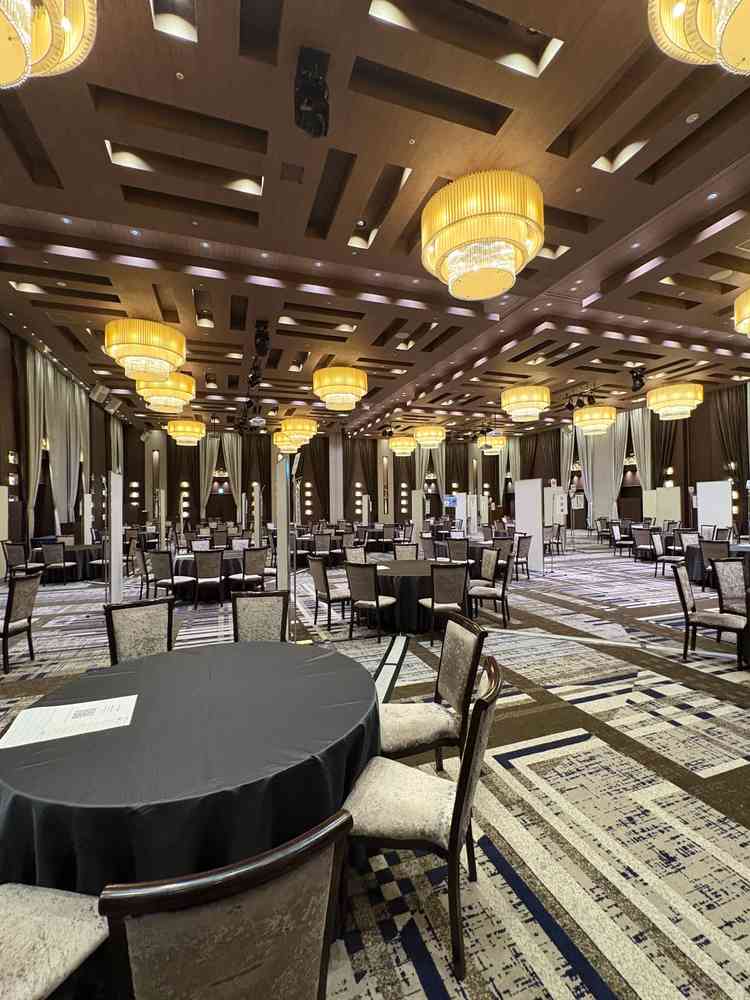 シンフォニーの会場の写真です。