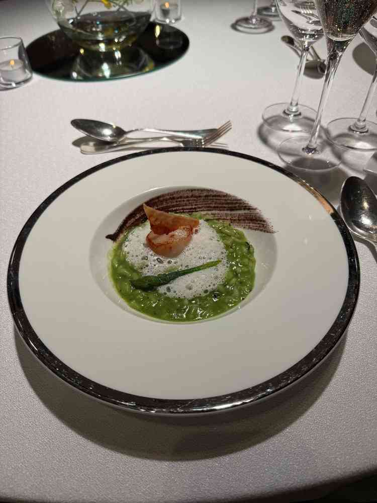 いただいたお食事は、トリュフの良い香りがして、とても美味しかったです。