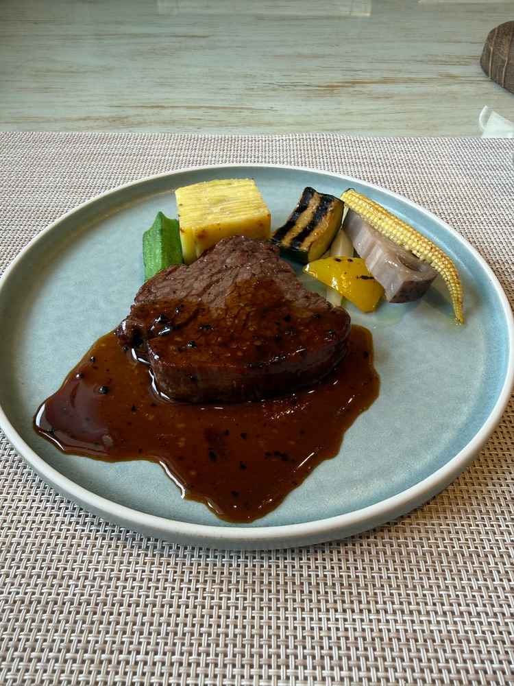 試食もすごく美味しかったです。特に国産和牛はとろける美味しさでした。