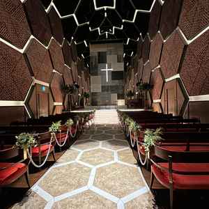 圧巻のチャペル。素晴らしかった。ここで挙式を挙げたいと思った。