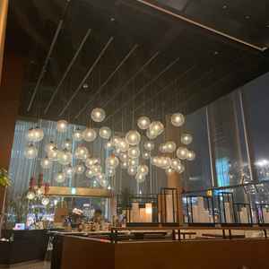 会場内のライトが綺麗でした