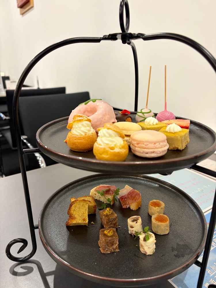 試食させていただいたものが可愛かった