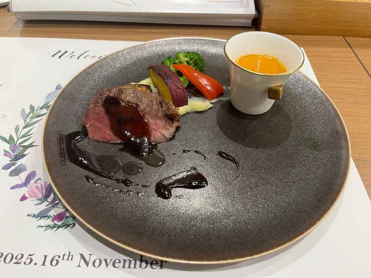 茶碗蒸しが優しい味でとても美味しかったです。