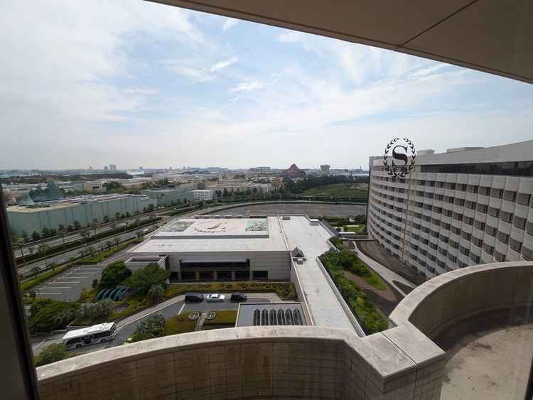 ディズニーランドを一望できる披露宴会場